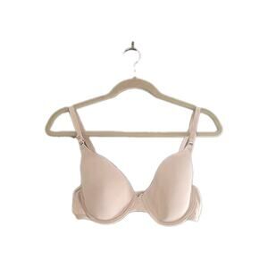 Sweet Nothings by Maidenform Beige Full Coverage Underwire T-Shirt Bra Size 38C